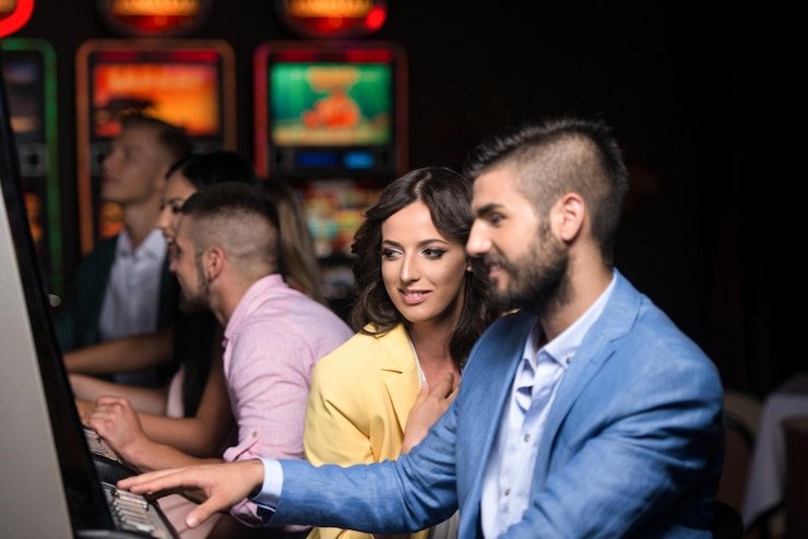 bobatoto link Live Sic Bo table with three dice and croupier